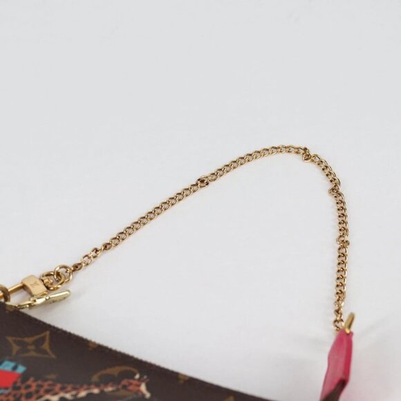 LOUIS VUITTON Monogram 2017 Only Mini Pochette Accessoires M62087 Auth 140396V - Picture 9 of 16